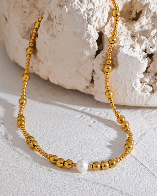 Halo Pearl Choker