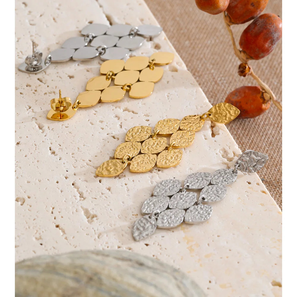 Golden Muse Cascade Earrings