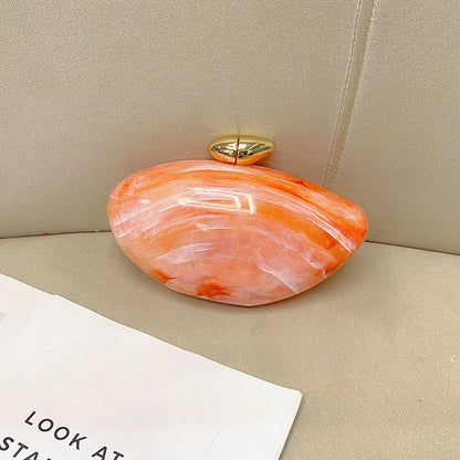 Venus Shell Acrylic Clutch