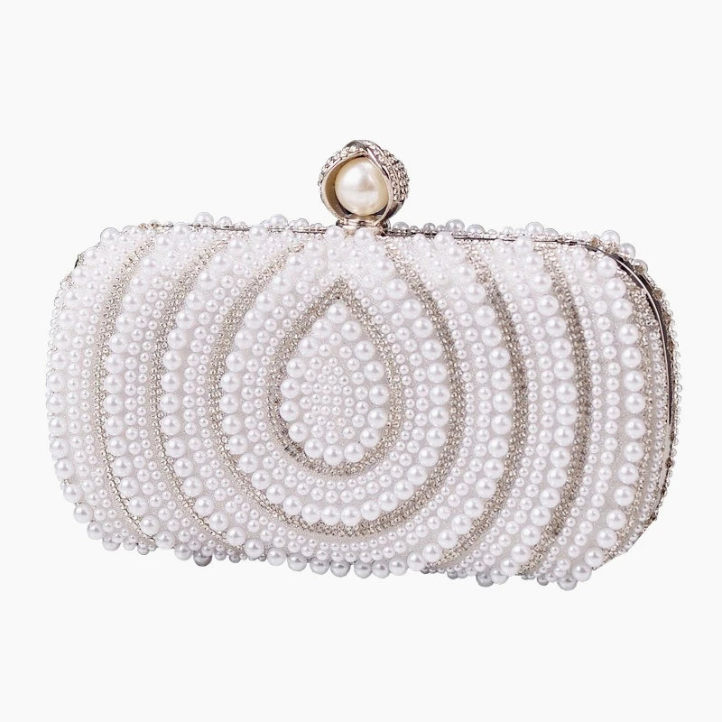 Pearl Dream Elegance Clutch Bag
