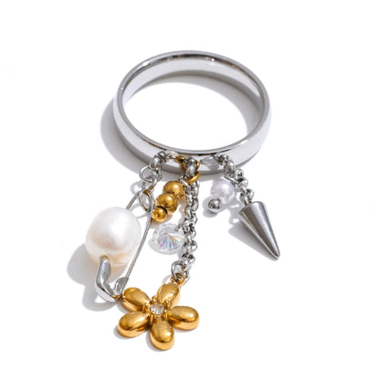 Petite Muse Charm Ring