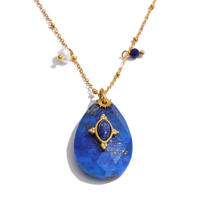 Bohemian Talisman Gemstone Necklace