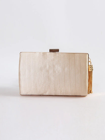 Luxury Vintage Chic Tassel Clutch Bag