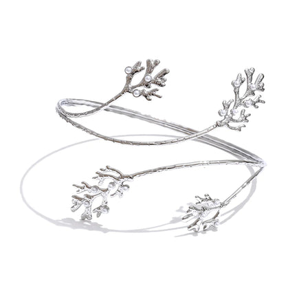 Coral Gold Arm Cuff
