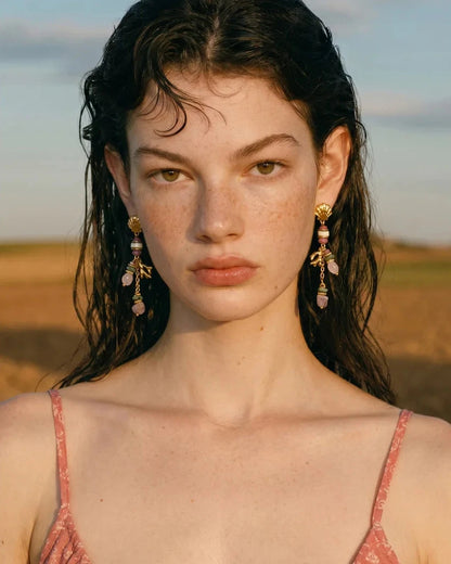 Nymphaea Shell Earrings