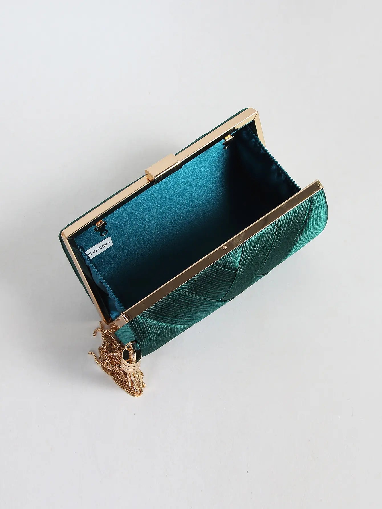 Luxury Vintage Chic Tassel Clutch Bag