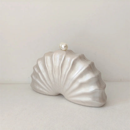 Nautilus Pearl Shell Clutch Bag