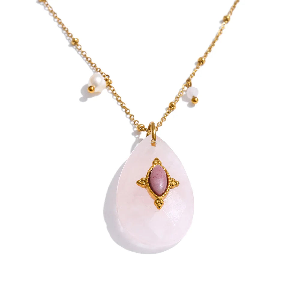 Bohemian Talisman Gemstone Necklace
