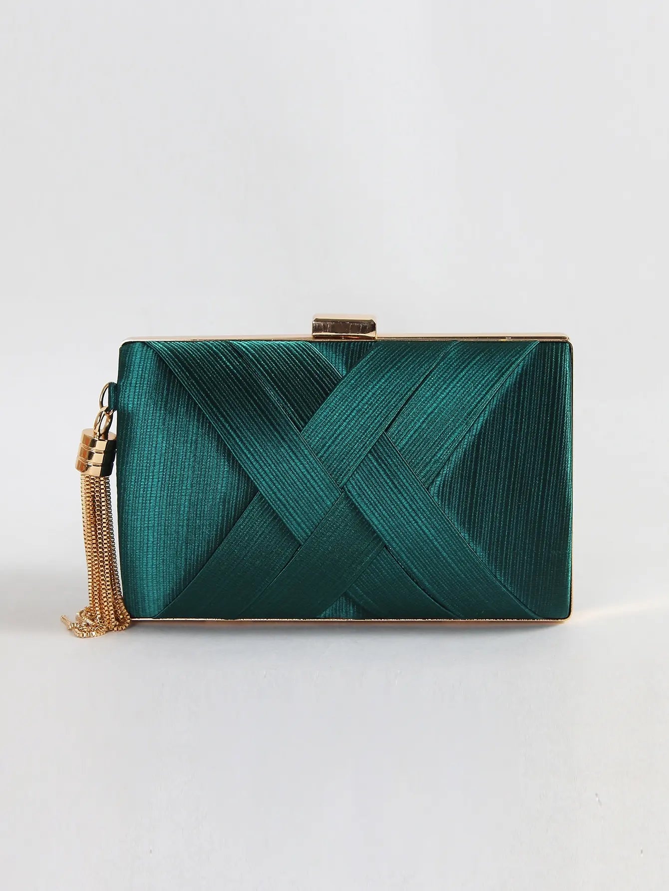 Luxury Vintage Chic Tassel Clutch Bag