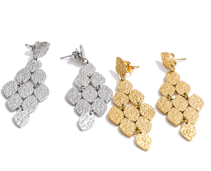Golden Muse Cascade Earrings