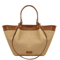 Soleil Raffia Tote Bag