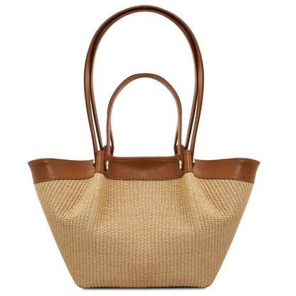 Soleil Raffia Tote Bag