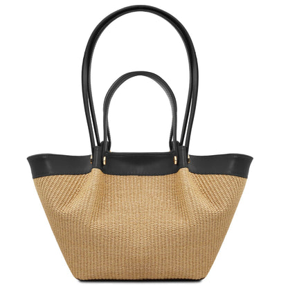 Soleil Raffia Tote Bag