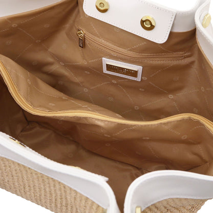 Soleil Raffia Tote Bag