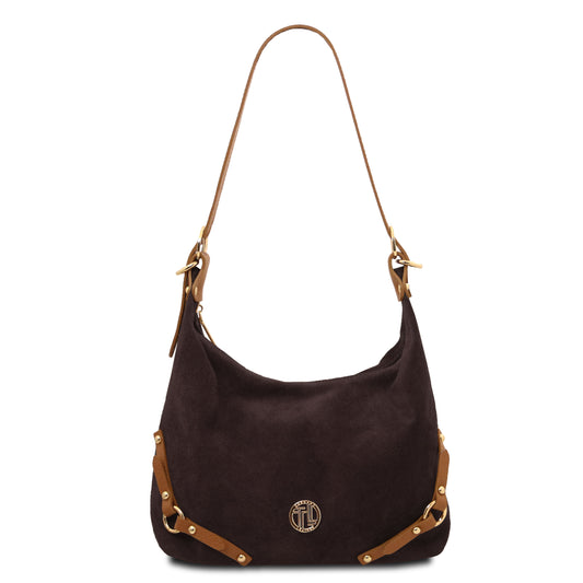 Sierra Suede Shoulder Bag