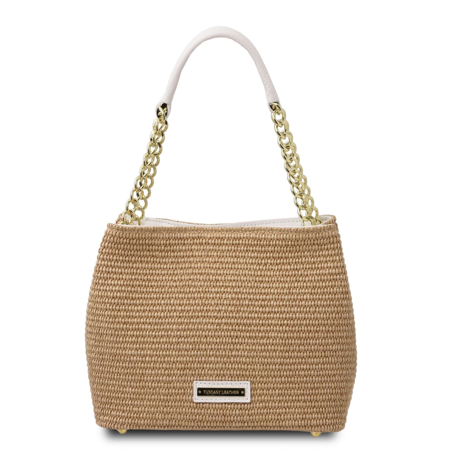 TL BAG Straw Effect Bucket bag Montipi