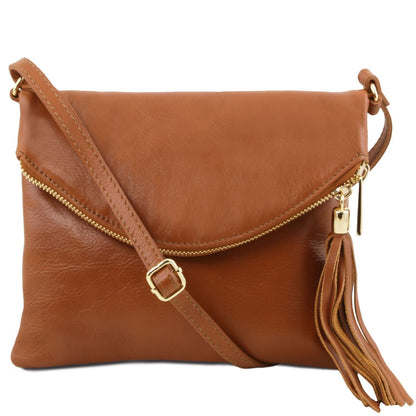 TL Young Boho Leather Crossbody Bag