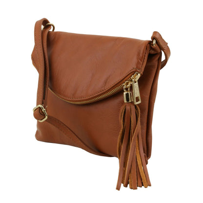 TL Young Boho Leather Crossbody Bag