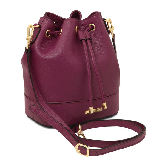 TL Leather Bucket Bag