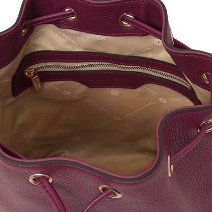 TL Leather Bucket Bag
