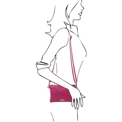 TL Soft Leather Clutch