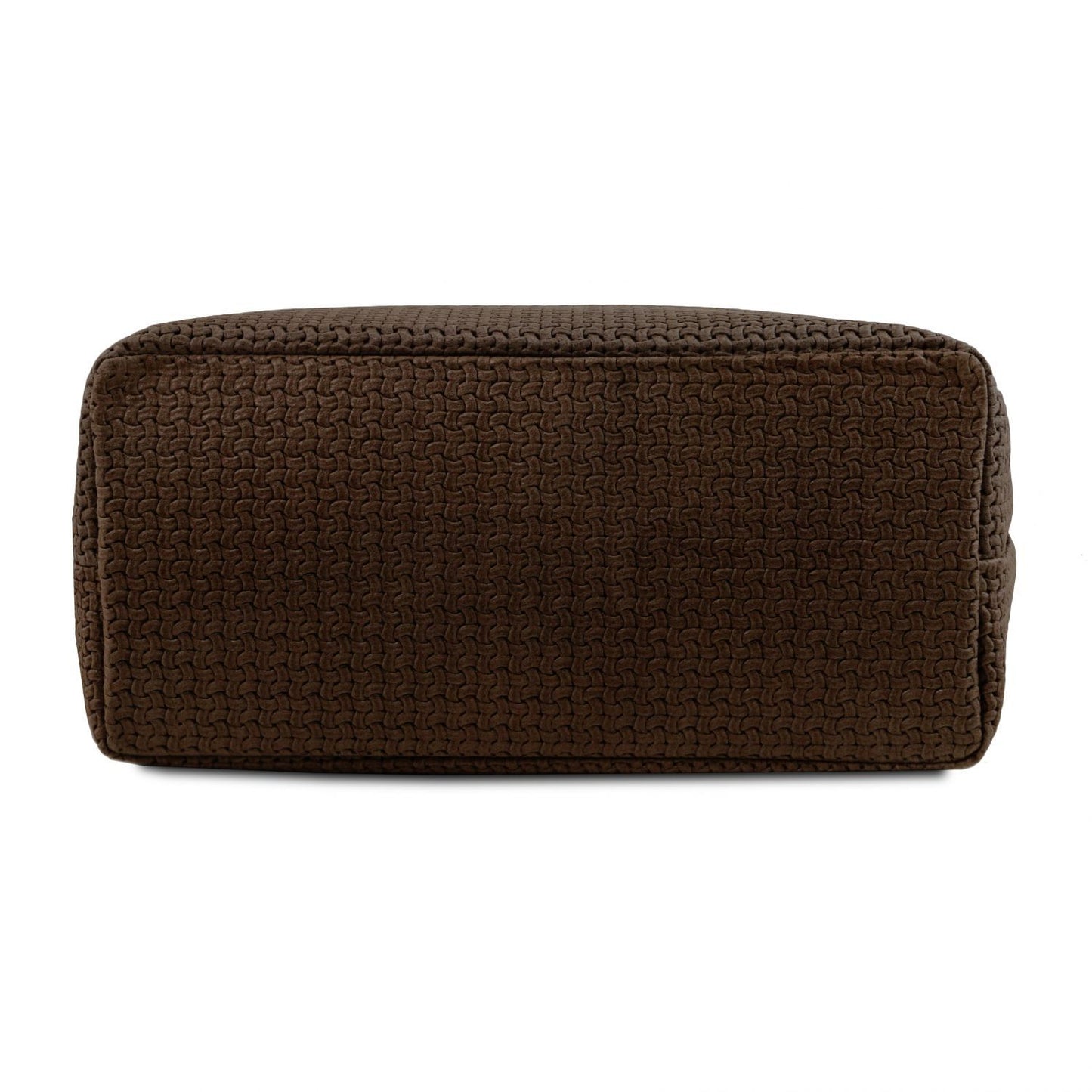 TL KEYLUCK Woven Leather Tote Bag