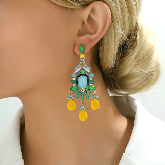 Tropical Bliss Pineapple Earrings