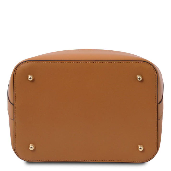 Vittoria Kid Goat Leather Shoulder Bag - Multicolor