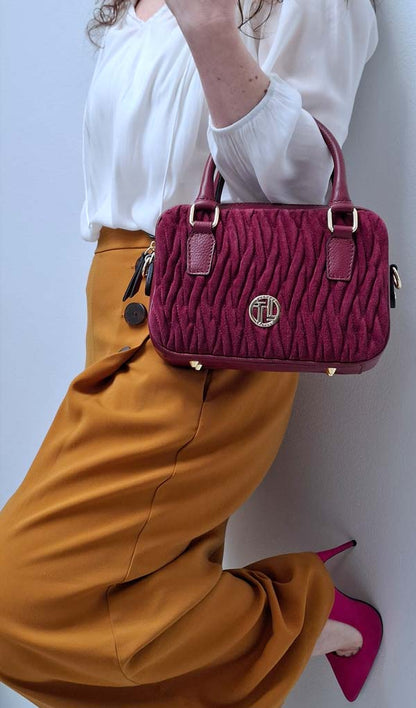 Chantilly Suede Handbag