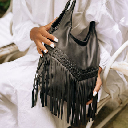 Wild Boho Dancing Fringe Shoulder Bag Montipi