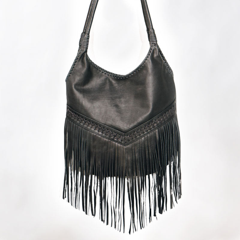 Wild Boho Dancing Fringe Shoulder Bag Montipi