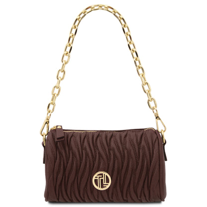 Chantilly Mini Leather Clutch