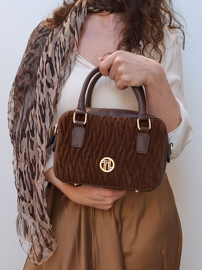 Chantilly Suede Handbag