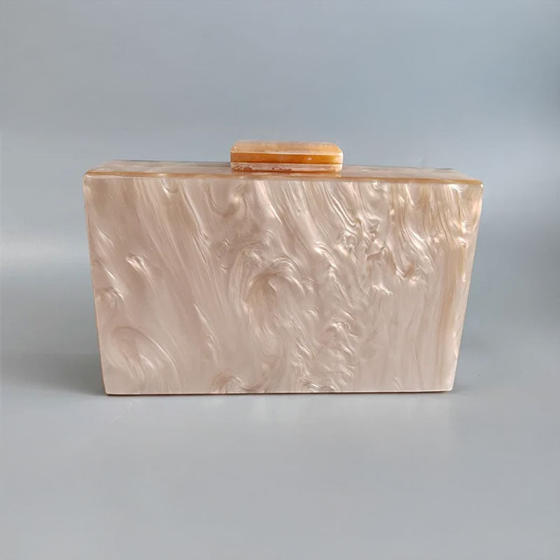 Oasis Mosaic Acrylic Clutch