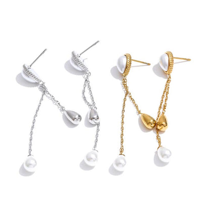 Pearl Cascade Earrings