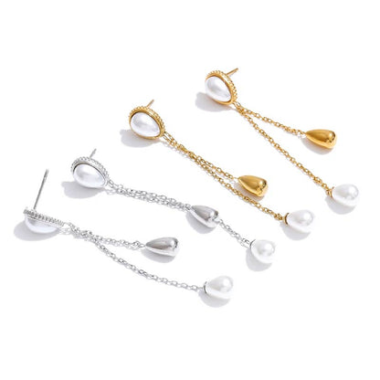 Pearl Cascade Earrings