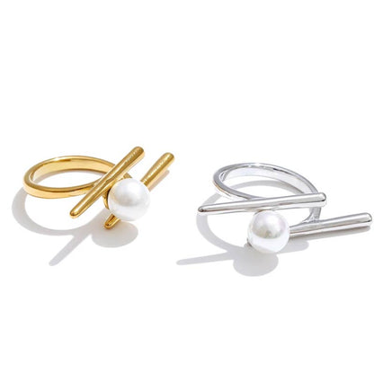 Pearl Sculptural Ring