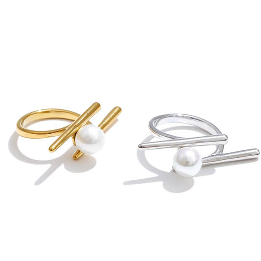 Pearl Sculptural Ring