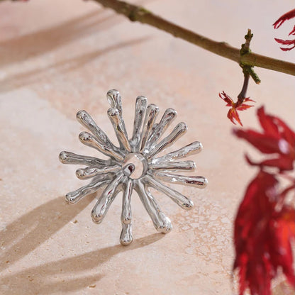 Spark Gold Burst Ring